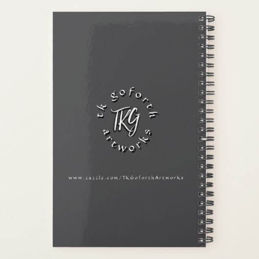 ハゲ・イーグル満月の野生動物写真 プランナー手帳 (裏面)