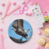 ハゲ・イーグル離陸 ペーパープレート (パーティー)