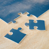 ハゲ・イーグル・アメリカ国旗 ジグソーパズル (側面)