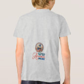 ハゲ・イーグル・アメリカ独立愛国心 トライブレンドTシャツ (裏面)