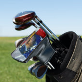 ハゲ・イーグル・ウルフ・アメリカ国旗 ゴルフヘッドカバー (インサイチュ)