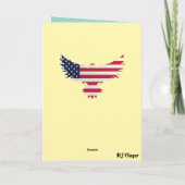 ハゲ・イーグル・クリスマス シーズンカード (裏面)