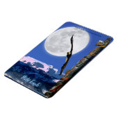 ハゲ・イーグル・トーテムすごい&ムーン・ワイルドライフマグネット マグネット (左側)