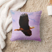 ハゲ・イーグル・ドリームフライト クッション (ブランケット)