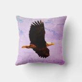 ハゲ・イーグル・ドリームフライト クッション (裏面)