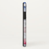 ハゲ・イーグル・ヘッドとアメリカ国旗 Case-Mate iPhoneケース (裏面/右)