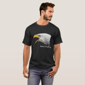 ハゲ・イーグル。力と栄光 Tシャツ (正面フル)