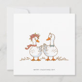 ハサバおもしろいンドの妻のためのバレンタインのデイカード シーズンカード (正面)