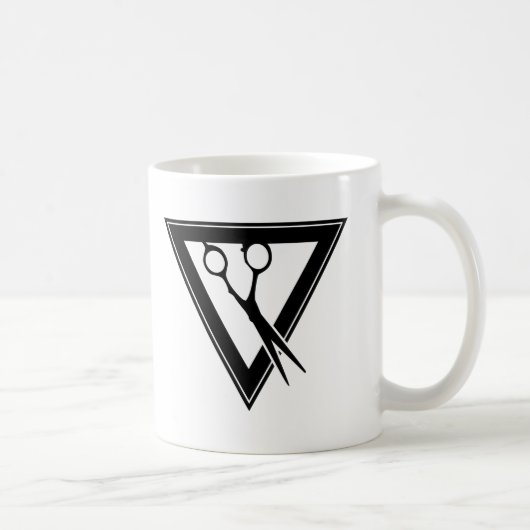 ハサミ三角形 コーヒーマグカップ (右)