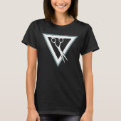 ハサミ三角形 Tシャツ (正面)