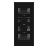 ハサミ白黒ストライプのサロン価格表 ラックカード (裏面)