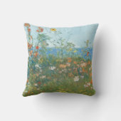 ハサムの「ポピーたち、シューズ島」 クッション (裏面)