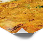 ハサム語 – オレゴン州エコラビーチ ポスター (コーナー)