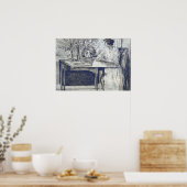 ハサム – コロニアルテーブル ポスター (キッチン)