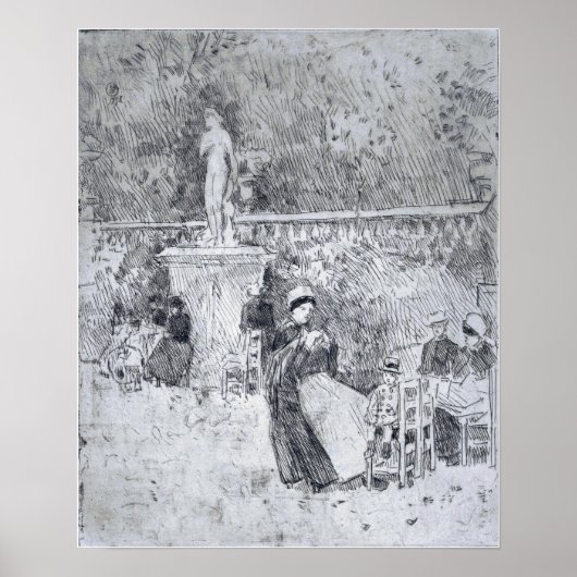 ハサム – ルクセンブルクの庭園 ポスター (正面)