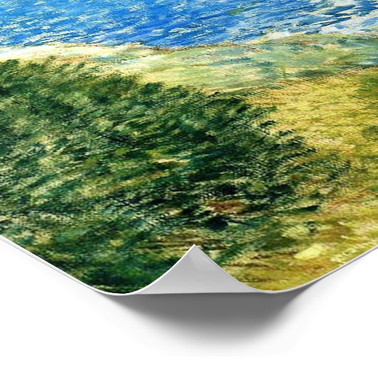 ハサム – Bather 1904 ポスター (角)