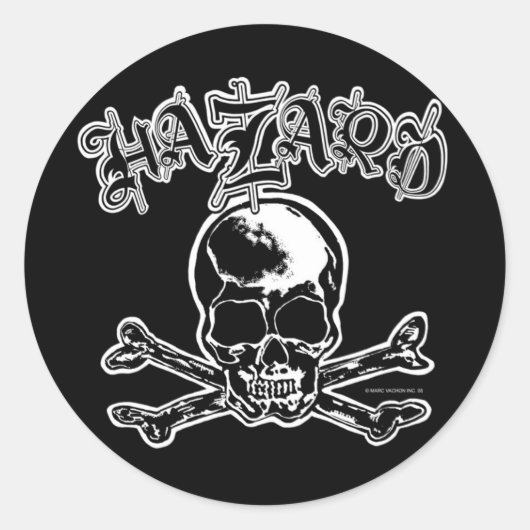 ハザードラウンドシール ラウンドシール (正面)