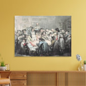 ハザードルーム キャンバスプリント (インサイチュ (リビング))