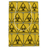 ハザード警告動揺してのシンボルV2 ミディアムペーパーバッグ (正面)