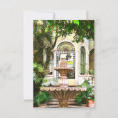 ハシエレガントエンダと白い鳩メキシ結婚コ 出欠カード (裏面)