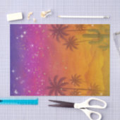 ハシエンダサンセットフィ鮮やかエカラフルスタ 薄葉紙 (クラフト)