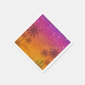 ハシエンダサンセットフィ鮮やかエスタキンセアニラ スタンダードカクテルナプキン (角)