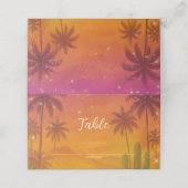 ハシエンダサンセットフィ鮮やかエスタキンセアニラ プレイスカード (外部開封)