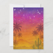 ハシエンダサンセットフィ鮮やかエスタテーブル番号 招待状 (裏面)