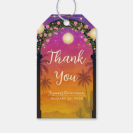 ハシエンダサンセットフローラアーチキンセニェラ ギフトタグ