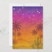 ハシエンダサンセットフローラ3月15日キンセアニラ 招待状 (裏面)