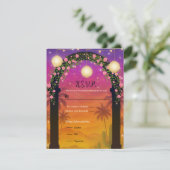 ハシエンダサンセットフローラ3月15日キンセアニラRSVP 招待状 (スタンド正面)