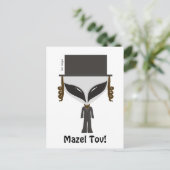 ハシディックユダヤの葉書 ポストカード (スタンド正面)