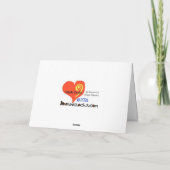 ハシディックユダヤ人の男とクリスムカのカード カード (裏面)