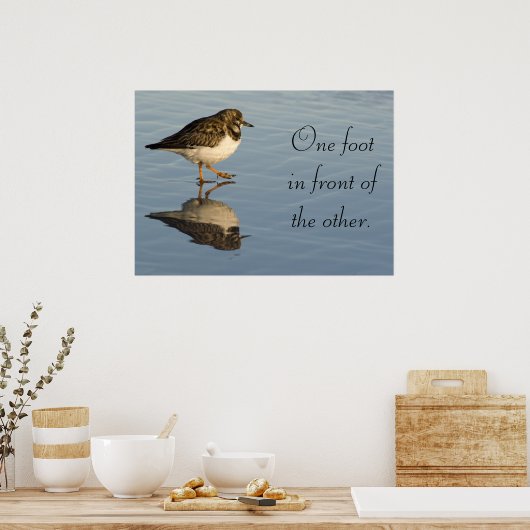 ハシバードポやる気を起こさせるスター ポスター (キッチン)