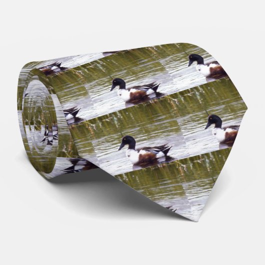 ハシビロガモ ネクタイ (ロール)
