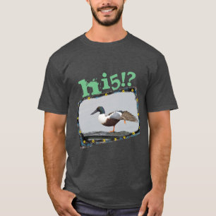 ハシビロガモ Tシャツ