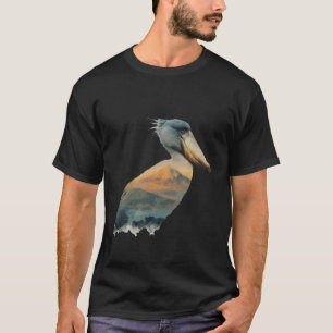 ハシビロコウ アフリカ 鳥 動物 コウノトリ 愛好家 アステカ 五月 Tシャツ