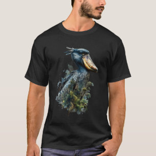 ハシビロコウ アフリカ 鳥 動物 コウノトリ 愛好家 アステカ 五月 Tシャツ