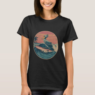 ハシビロコウ 鳥 動物 アフリカ鳥 アステカ マヤ Tシャツ