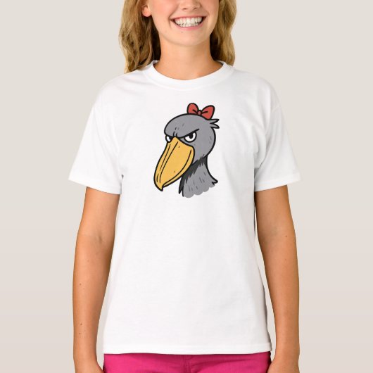 ハシビロコウ Tシャツ (正面)