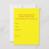 ハシャナハネコムシ 招待状 (裏面)