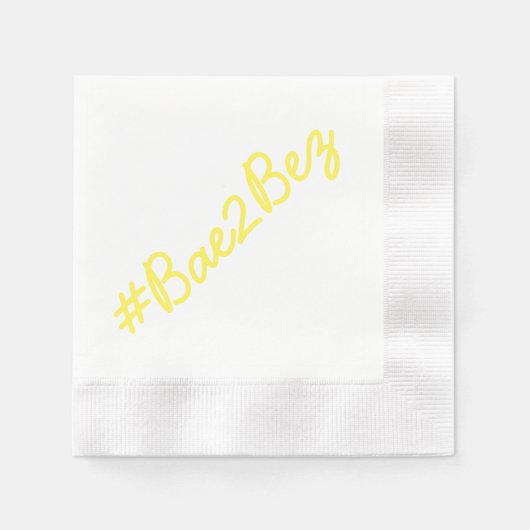 ハシュタ結婚グの婚約パーティナプキンス 縁ありカクテルナプキン (正面)