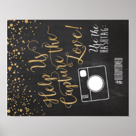 ハシュタ結婚グの標識 ポスター