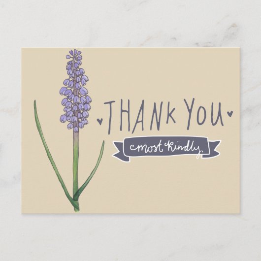 ハシント ご親切にありがとうございます ポストカード (正面)