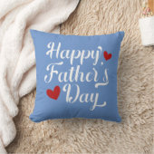 ハシンプルッピー·ファザーズ·デイ·カリグラティ装飾用クッション クッション (ブランケット)