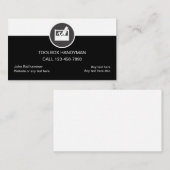 ハシンプルンディマン名刺 名刺 (正面/裏面)