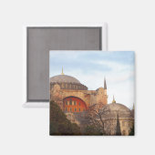 ハジア・ソフィアがビザンチンによって発足 マグネット (正面/裏面)