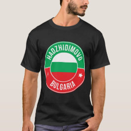 ハジディモヴォブルガリア市Tシャツ Tシャツ