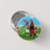 ハジフィルス ٍスラウンドバッジ 缶バッジ (正面&裏面)