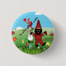 ハジフィルス ٍスラウンドバッジ 缶バッジ